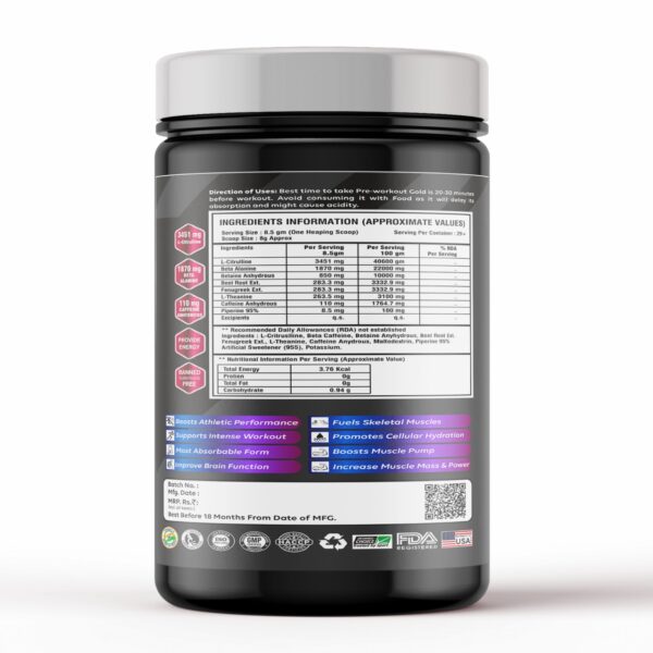 40X PRE-WORKOUT (PERFORMANCE SERIES) - Image 2