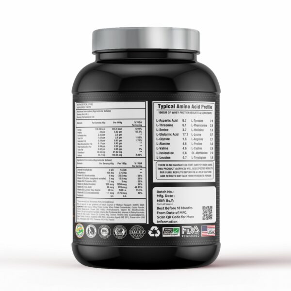 40X WHEY PROTEIN (SPECIALLY FORMULATED FOR MUSCLE BUILDING) - Image 3