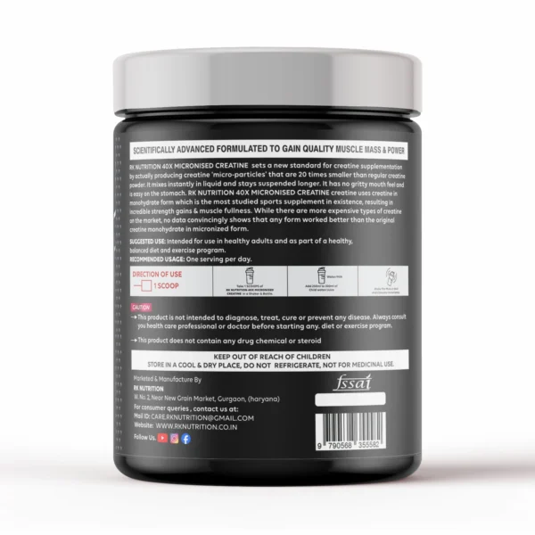 RK NUTRITION 40X CREATINE (PERFORMANCE SERIES) - Image 2